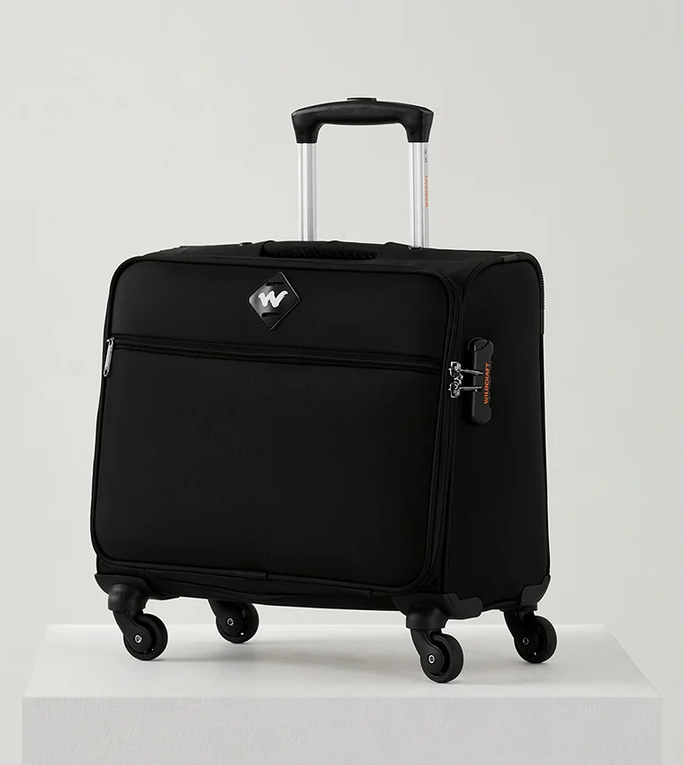 وايلد كرافت Wildcraft Classic Overnighter : 2.0 : Black : Cabin Trolley - Soft + Hybrid